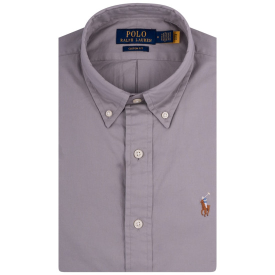 Polo Ralph Lauren Γκρι Πουκάμισο Button Down - 710P06688004