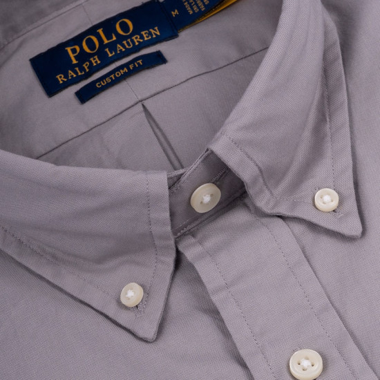 Polo Ralph Lauren Γκρι Πουκάμισο Button Down - 710P06688004