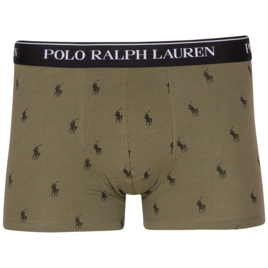 Polo Ralph Lauren Μαύρο/Γκρι/Λαδί Boxer 3pcs - 714830299122