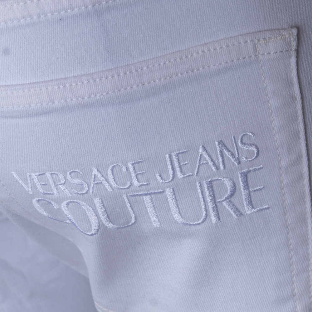 Versace Jeans Couture Jeans VJ0AP72GAB5D4CEW0100 Λευκό