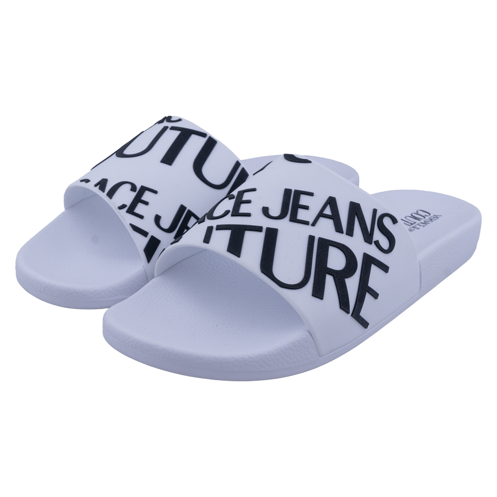 Versace Jeans Couture Λευκά Slides - VJ0SH72YA3SQ17135200 