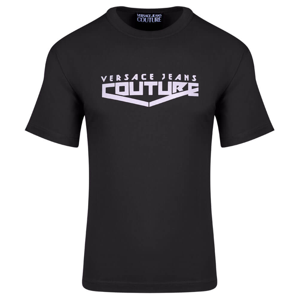 Versace Jeans Couture Μαύρο T-shirt - VJ0AP73GAHT30CJ00O00