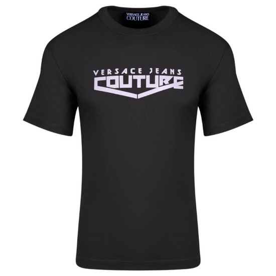 Versace Jeans Couture Μαύρο T-shirt - VJ0AP73GAHT30CJ00O00