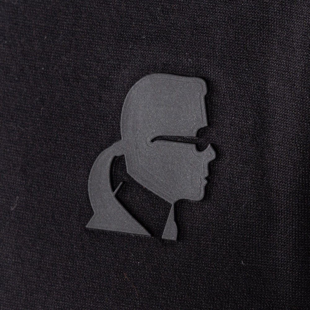 Karl Lagerfeld Μαύρο Κοντομάνικο polo - 745001 542200