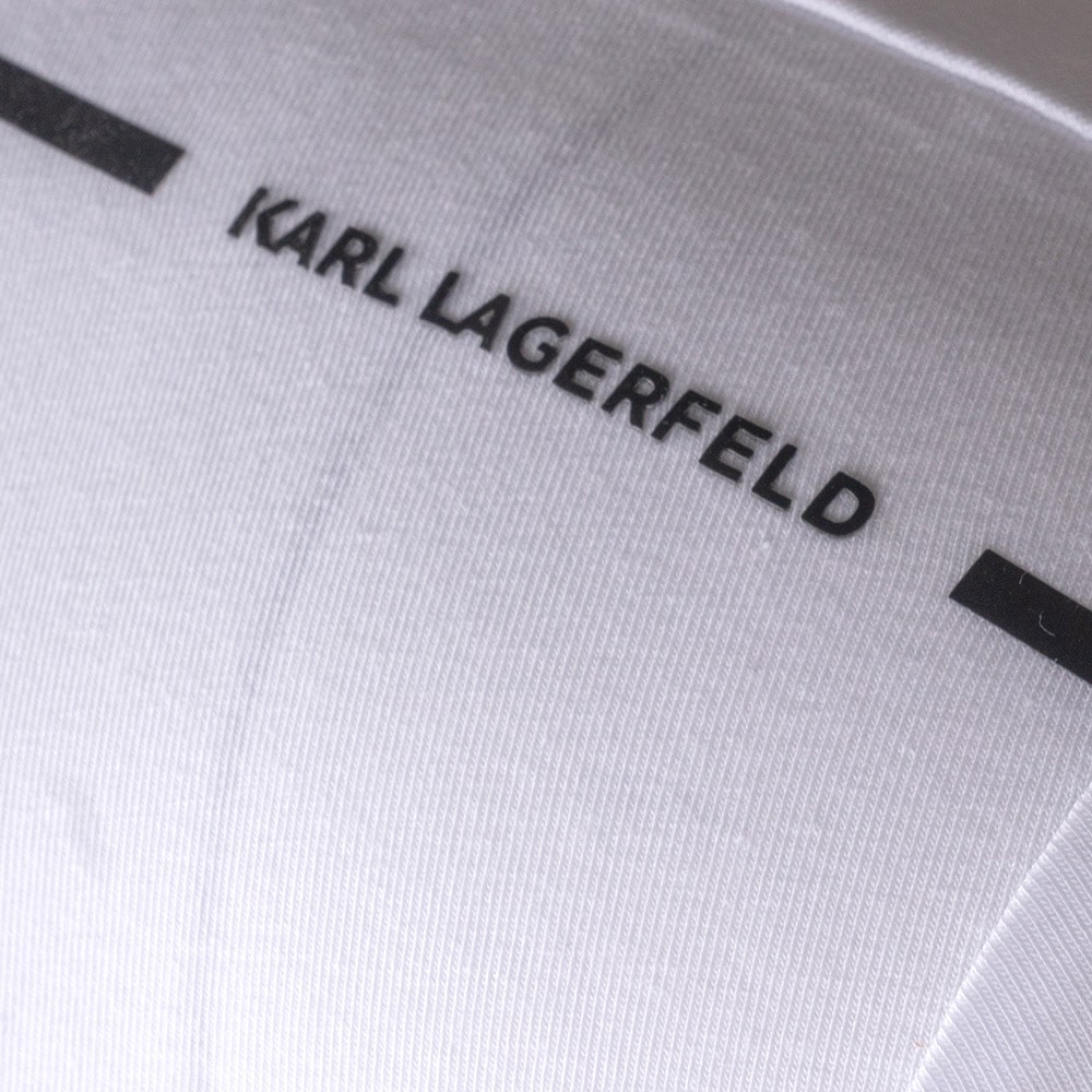 Karl Lagerfeld Λευκό Κοντομάνικο polo - 745016 542221