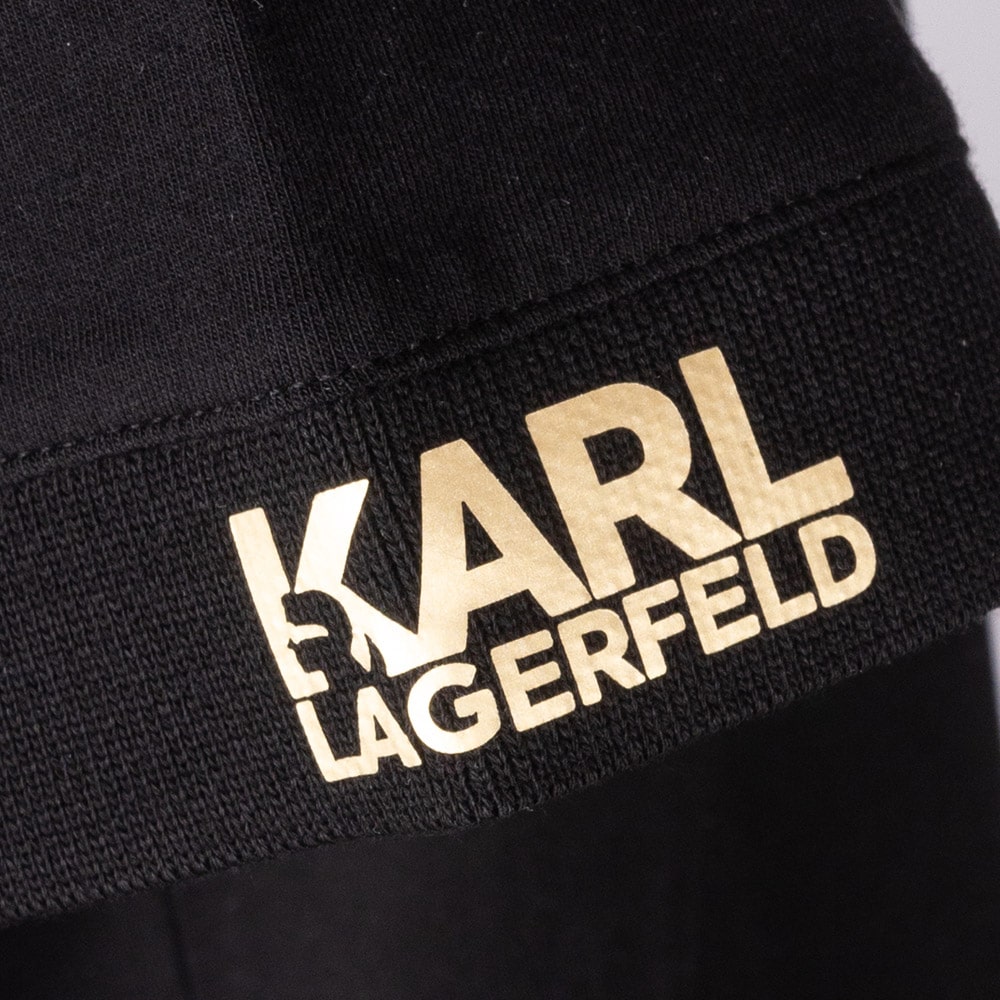Karl Lagerfeld Μαύρο Κοντομάνικο polo - 745019 542221