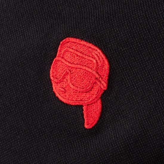 Karl Lagerfeld Μαύρο Κοντομάνικο polo - 745022 553231