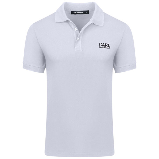 Karl Lagerfeld Λευκό Κοντομάνικο Polo - 745088 551235