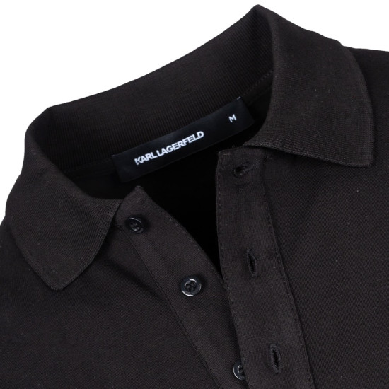 Karl Lagerfeld Μαύρο  Κοντομάνικο polo - 745088 552235