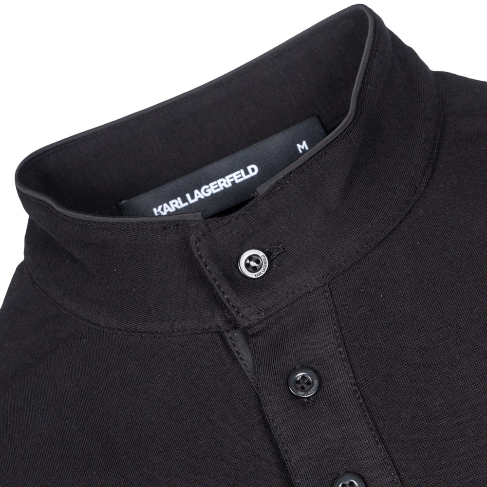 Karl Lagerfeld Μαύρο Κοντομάνικο polo - 745089 551221