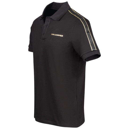 Karl Lagerfeld Μαύρο Κοντομάνικο polo - 745461 551235