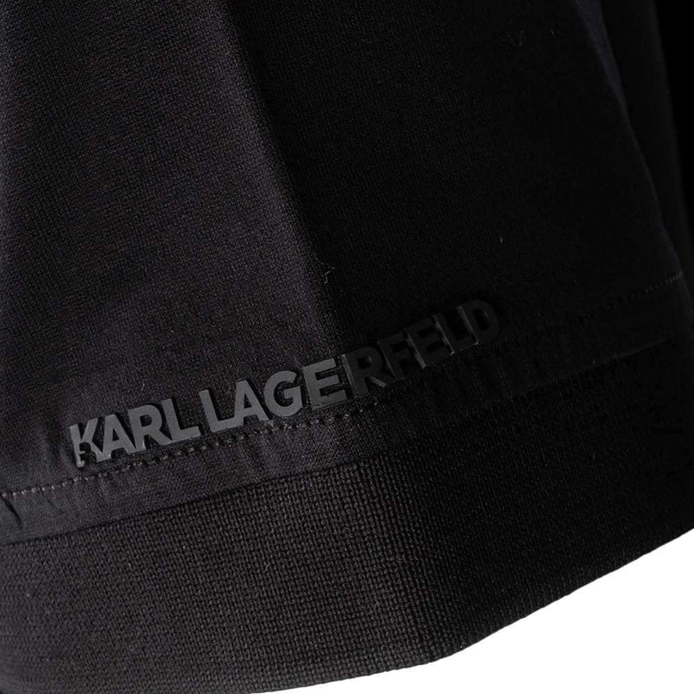 Karl Lagerfeld Μαύρο T-shirt C Neck - 755001 563200