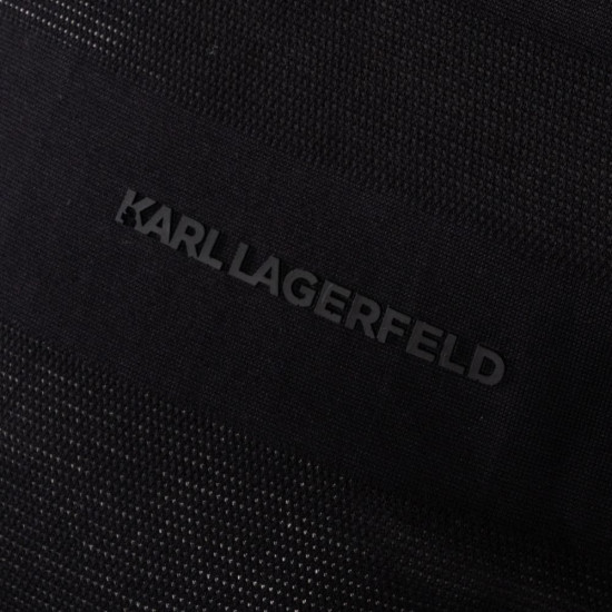 Karl Lagerfeld Μαύρο T-shirt C Neck - 755004 562201