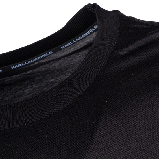 Karl Lagerfeld Μαύρο  T-shirt C Neck - 755007 552200