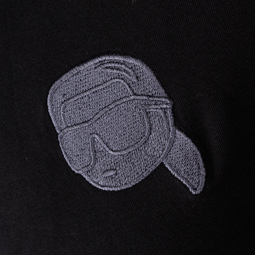 Karl Lagerfeld Μαύρο T-shirt C Neck - 755023 561235