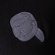 Karl Lagerfeld Μαύρο T-shirt C Neck - 755023 561235