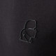 Karl Lagerfeld T-shirt Round Neck 755024 524221 Μαύρο