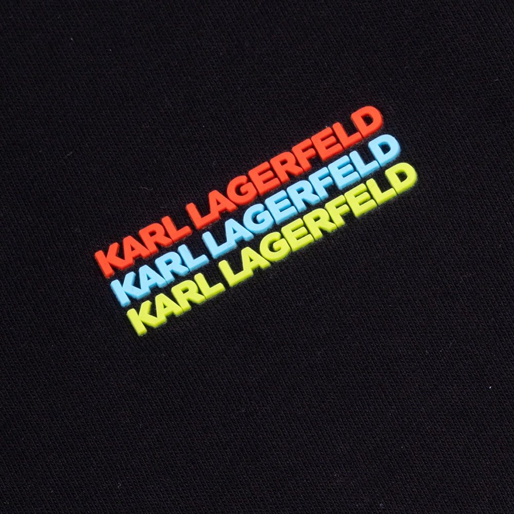 Karl Lagerfeld Μαύρο  T-shirt C Neck - 755031 552224