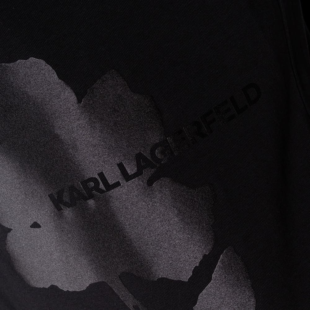 Karl Lagerfeld Μαύρο T-shirt C Neck - 755032 563221