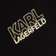 Karl Lagerfeld Μαύρο T-shirt C Neck - 755034 561235
