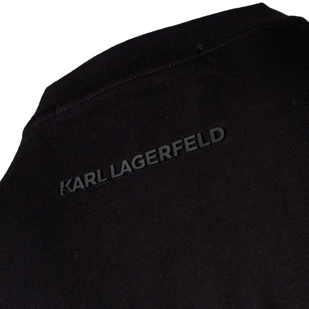 KARL LAGERFELD Μαύρο T-shirt - 755036 532224