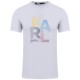 Karl Lagerfeld Λευκό T-shirt C Neck - 755037 542221