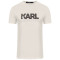 Karl Lagerfeld Εκρού T-shirt C Neck - 755038 554225