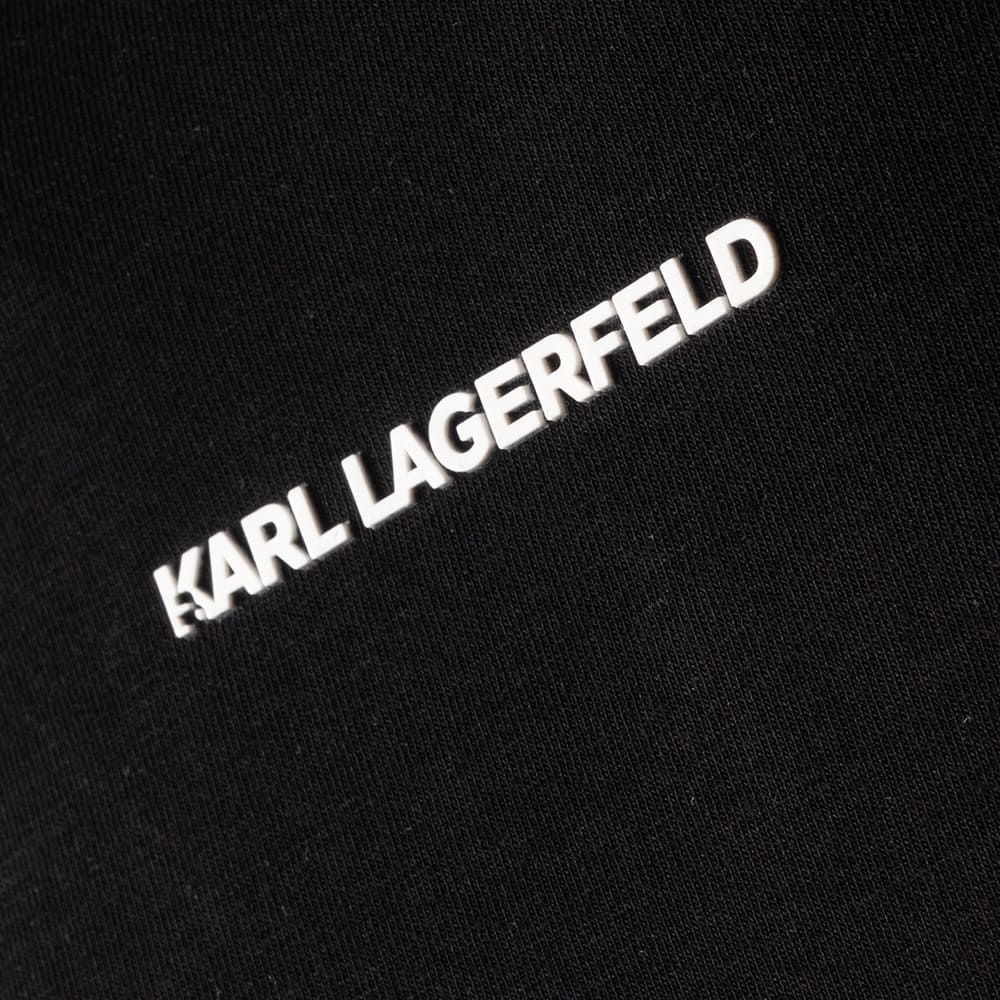 Karl Lagerfeld Μαύρο T-shirt C Neck - 755040 562221