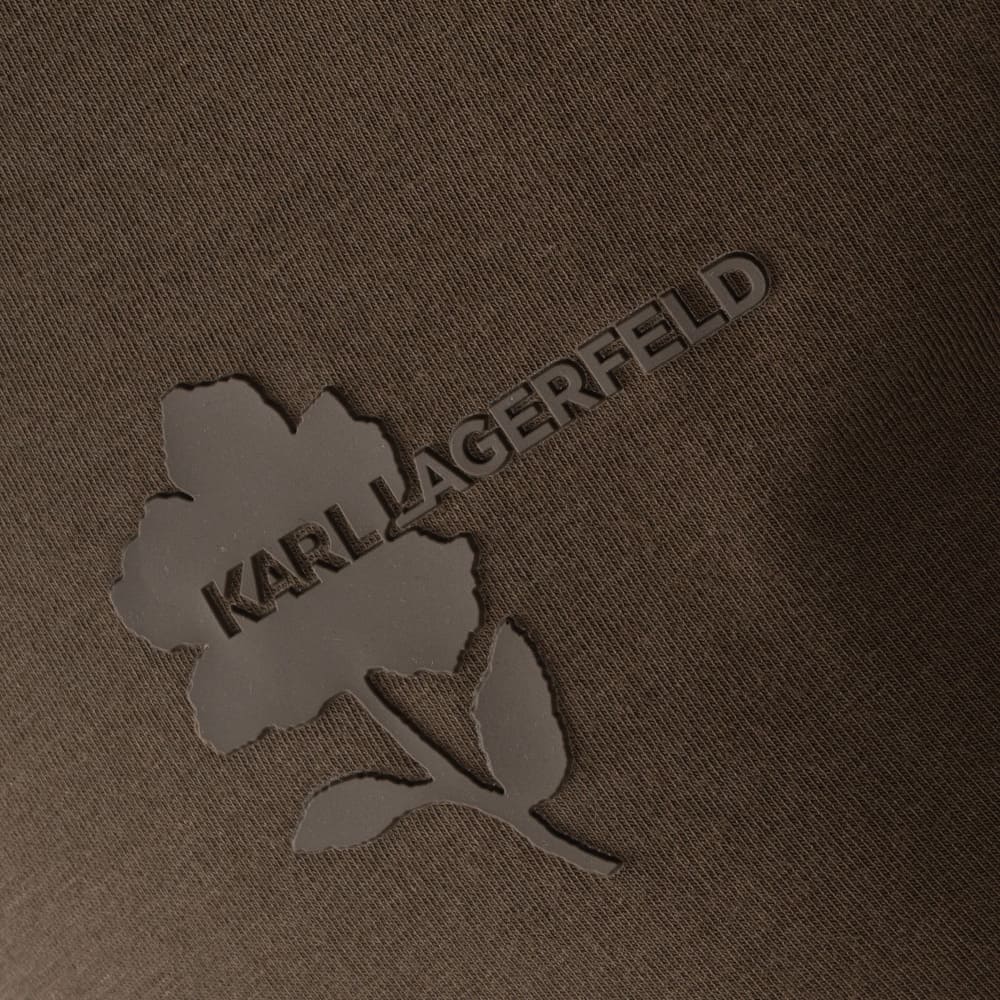 Karl Lagerfeld Λαδί T-shirt C Neck - 755041 563221