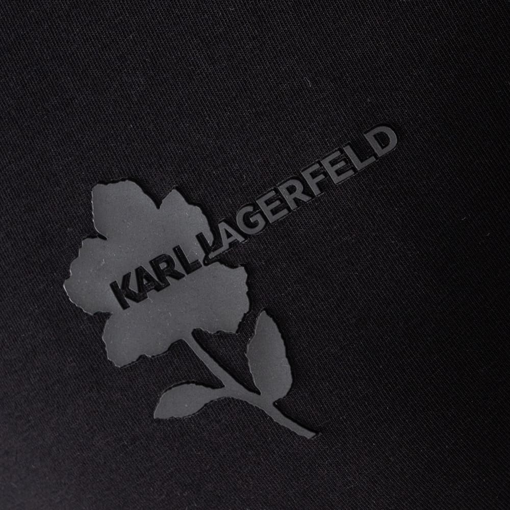 Karl Lagerfeld Μαύρο T-shirt C Neck - 755041 563221