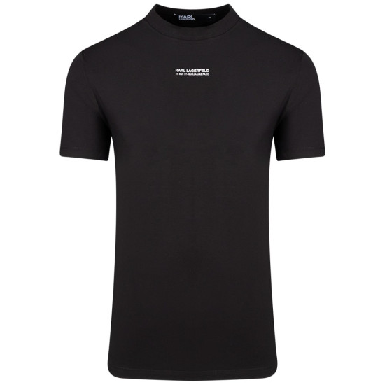 Karl Lagerfeld Μαύρο T-shirt C Neck - 755042 561221