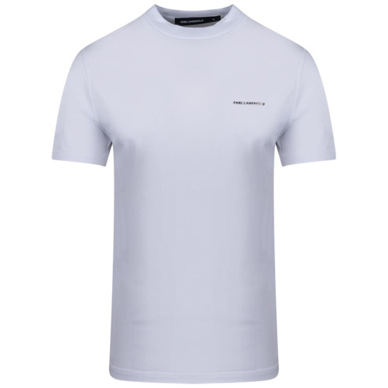Karl Lagerfeld Λευκό T-shirt C Neck - 755042 563221