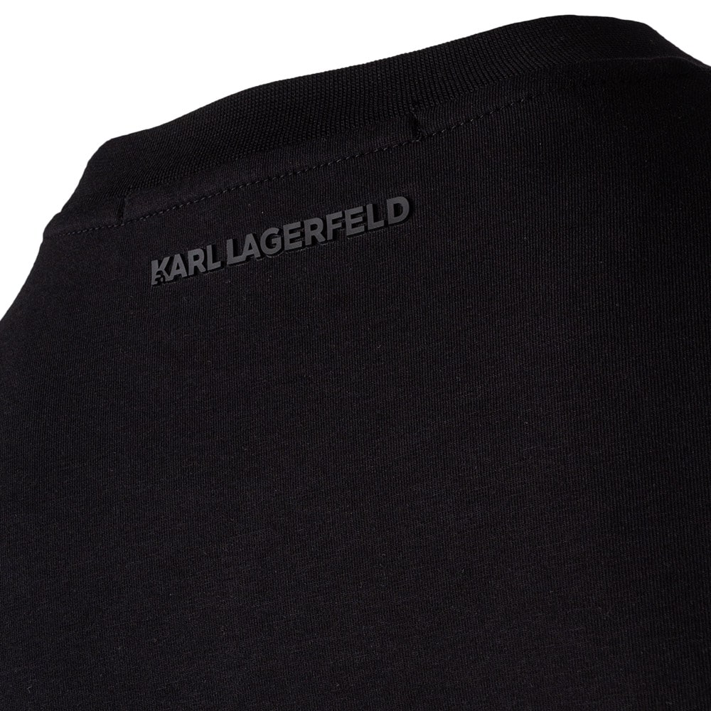 Karl Lagerfeld Μαύρο T-shirt - 755044 532221