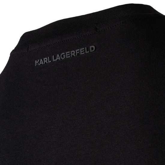 Karl Lagerfeld Μαύρο T-shirt - 755044 532221