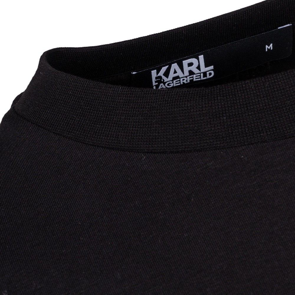 Karl Lagerfeld Μαύρο T-shirt - 755044 532221