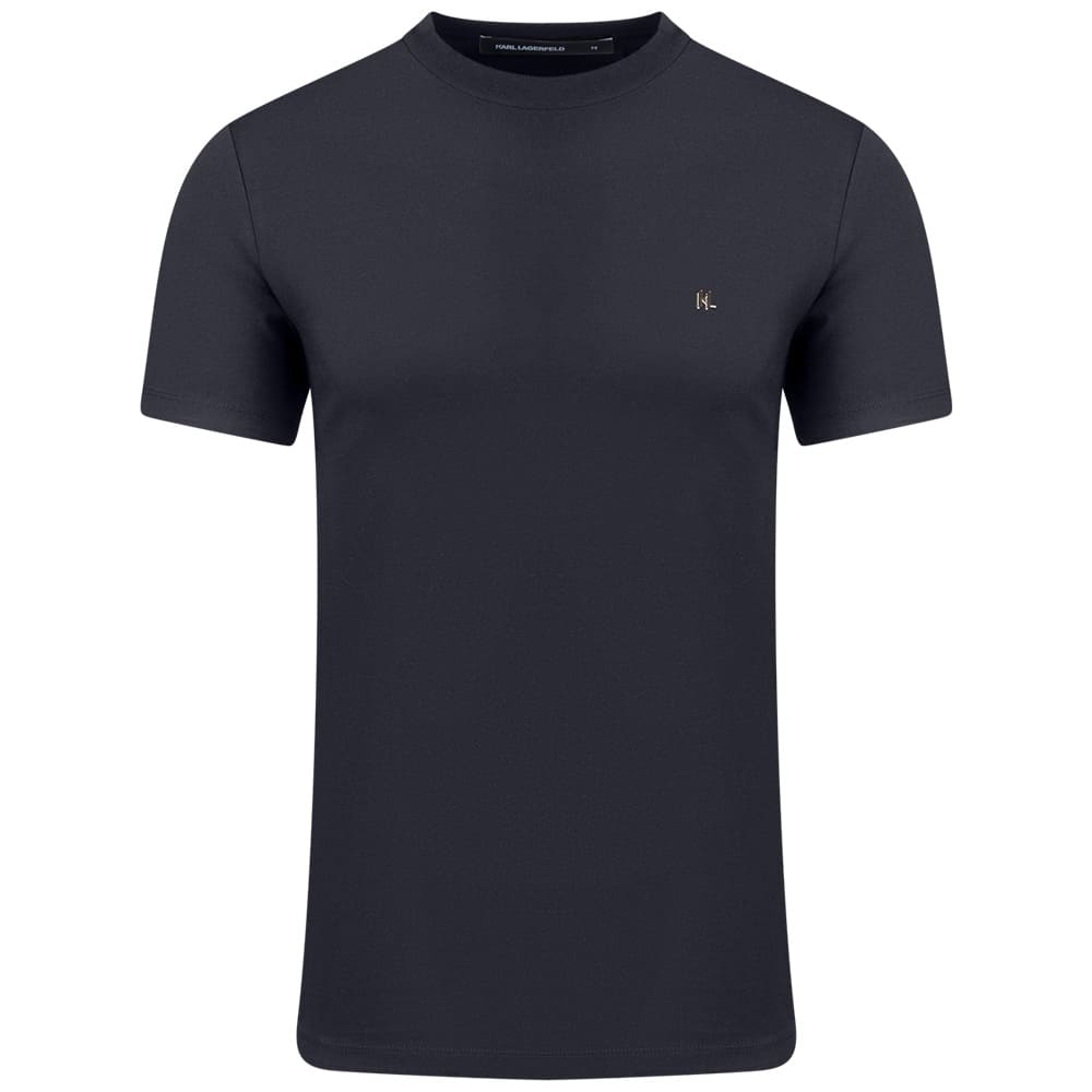 Karl Lagerfeld Μπλε T-shirt C Neck - 755045 563221