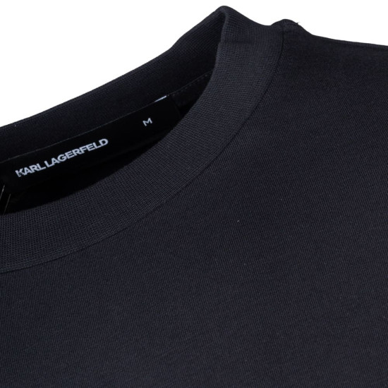 Karl Lagerfeld Μπλε T-shirt C Neck - 755045 563221
