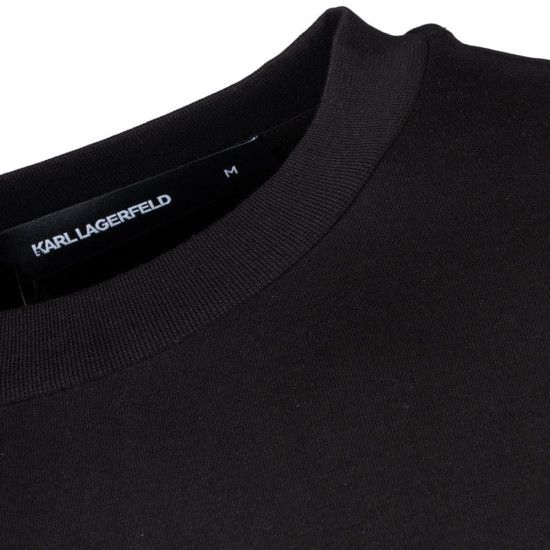 Karl Lagerfeld Μαύρο T-shirt C Neck - 755045 563221