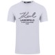 Karl Lagerfeld Λευκό T-shirt C Neck - 755047 542221