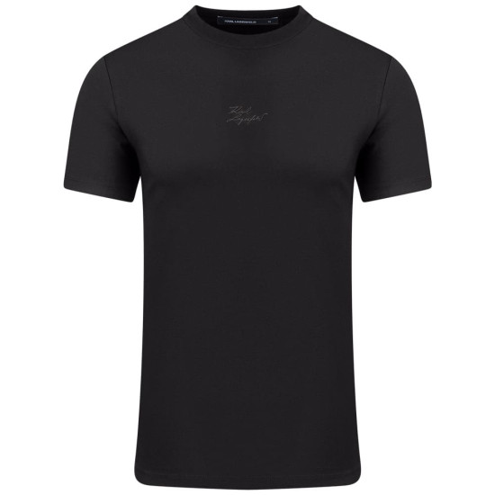 Karl Lagerfeld Μαύρο T-shirt C Neck - 755047 562235
