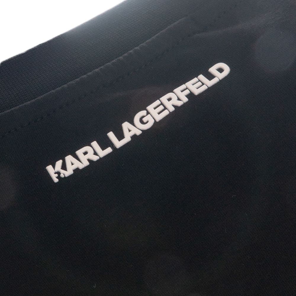 Karl Lagerfeld Μαύρο T-shirt C Neck - 755048 563235