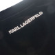Karl Lagerfeld Μαύρο T-shirt C Neck - 755048 563235