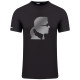 Karl Lagerfeld Μαύρο T-shirt C Neck - 755052 542224