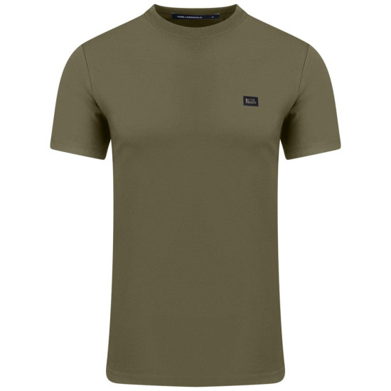 Karl Lagerfeld Λαδί T-shirt C Neck - 755052 562235