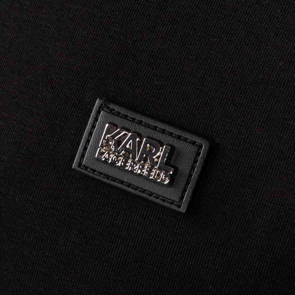 Karl Lagerfeld Μαύρο T-shirt C Neck - 755052 562235