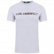 Karl Lagerfeld Λευκό T-shirt C Neck - 755053 542221