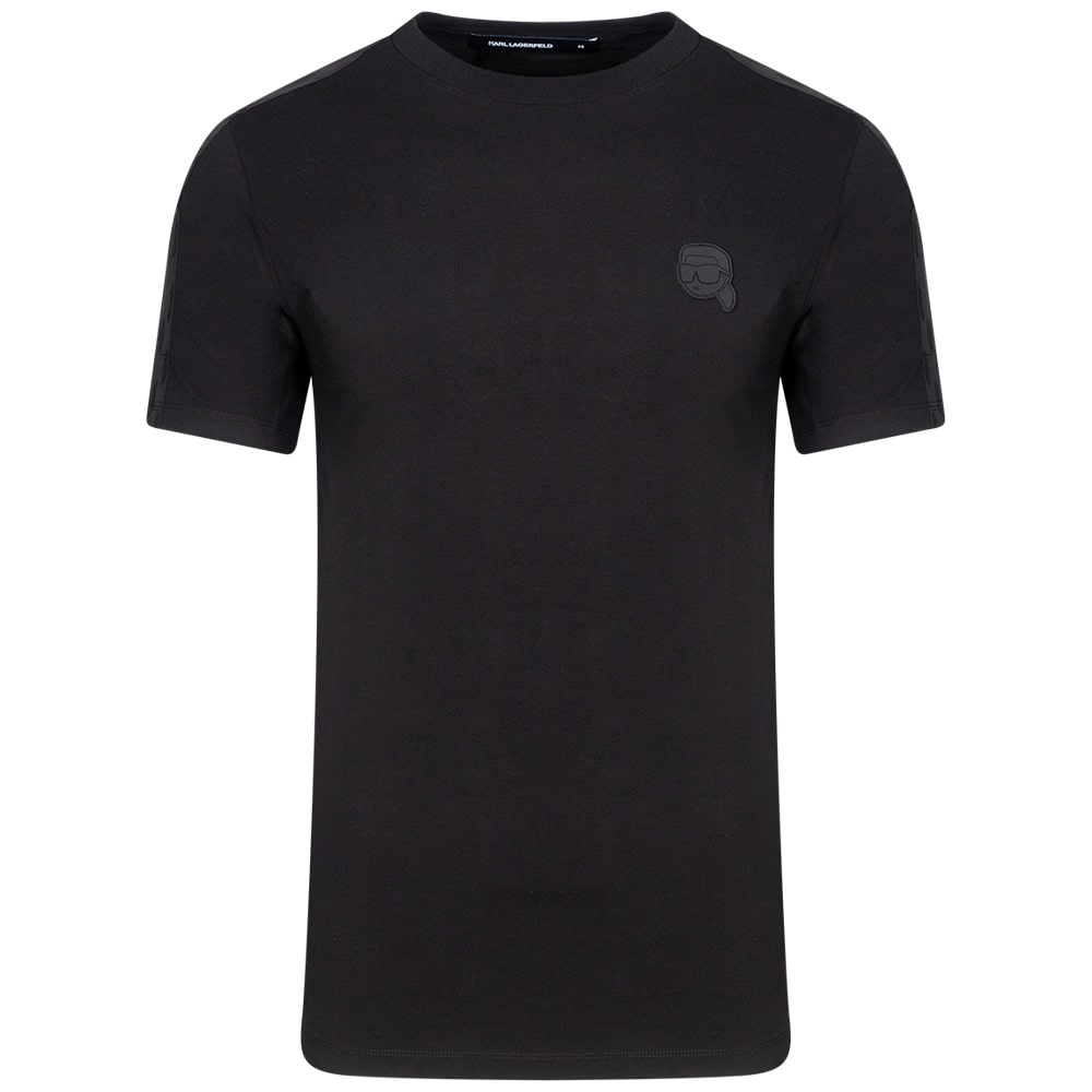 Karl Lagerfeld Μαύρο  T-shirt C Neck  - 755053 552221