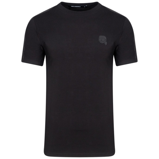 Karl Lagerfeld Μαύρο  T-shirt C Neck  - 755053 552221