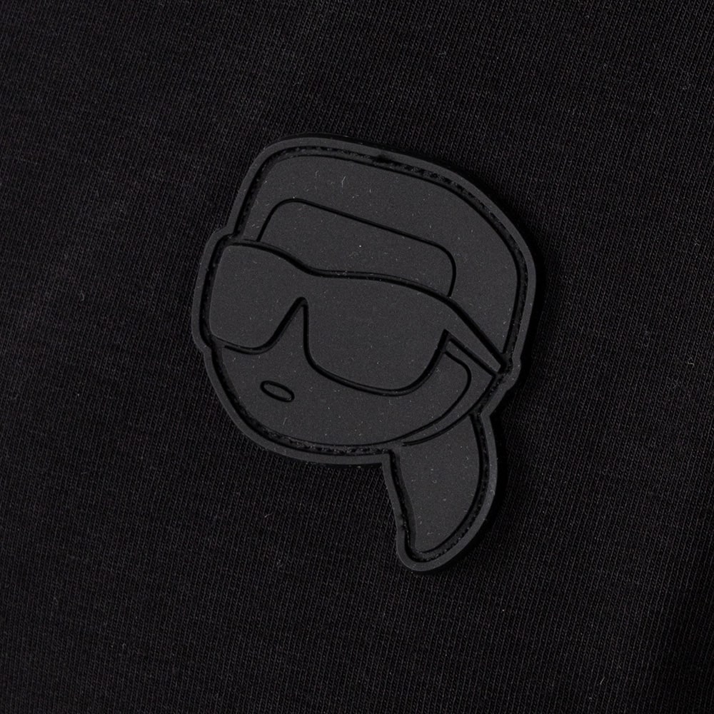 Karl Lagerfeld Μαύρο  T-shirt C Neck  - 755053 552221