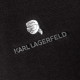 Karl Lagerfeld Μαύρο T-shirt C Neck - 755053 554235